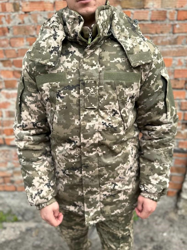 Бушлат зимовий піксель