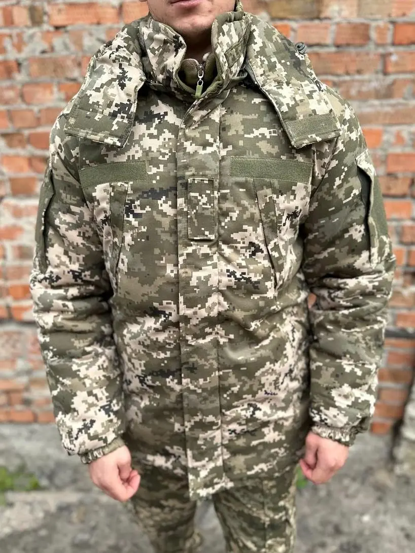 Бушлат зимовий піксель
