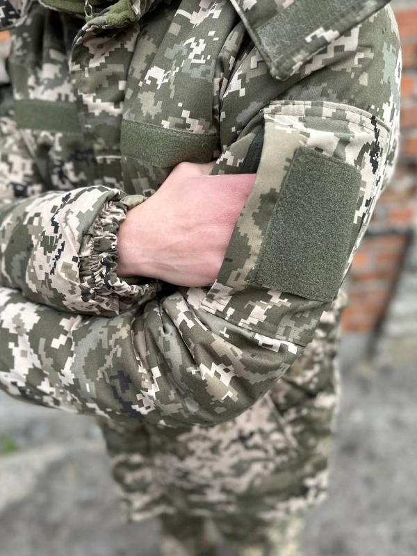 Бушлат зимовий піксель