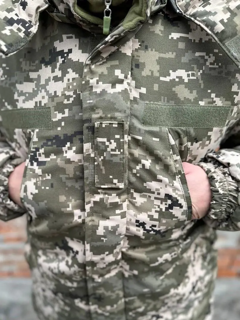Бушлат зимовий піксель