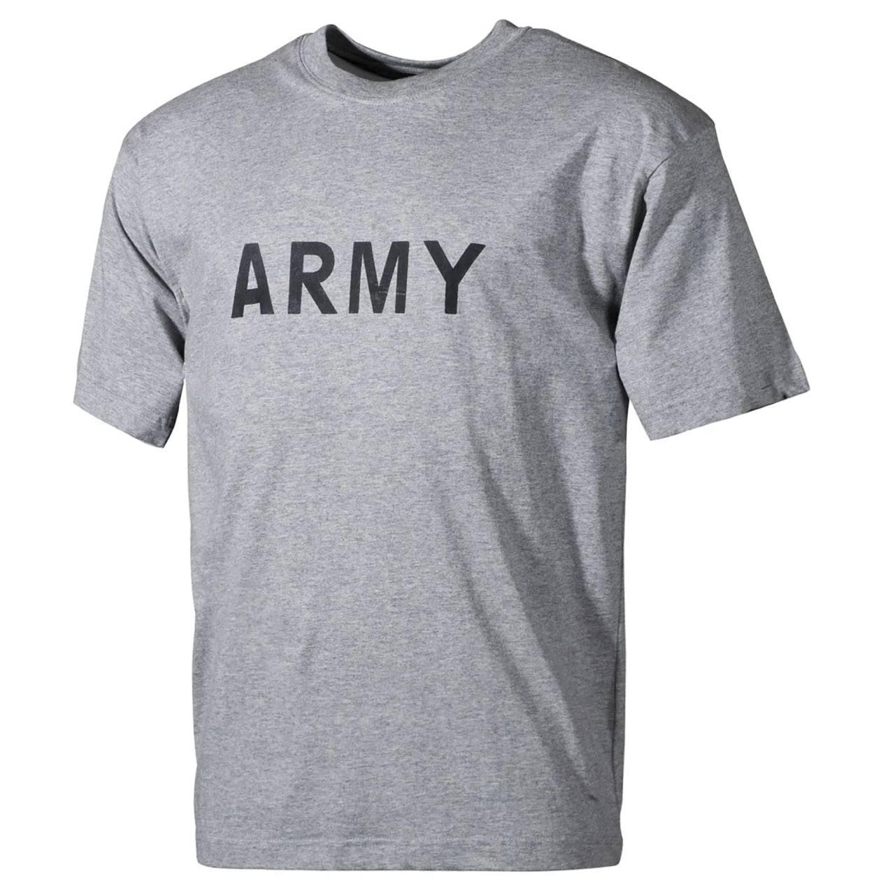 Футболка MFH «Army» бавовняна сіра