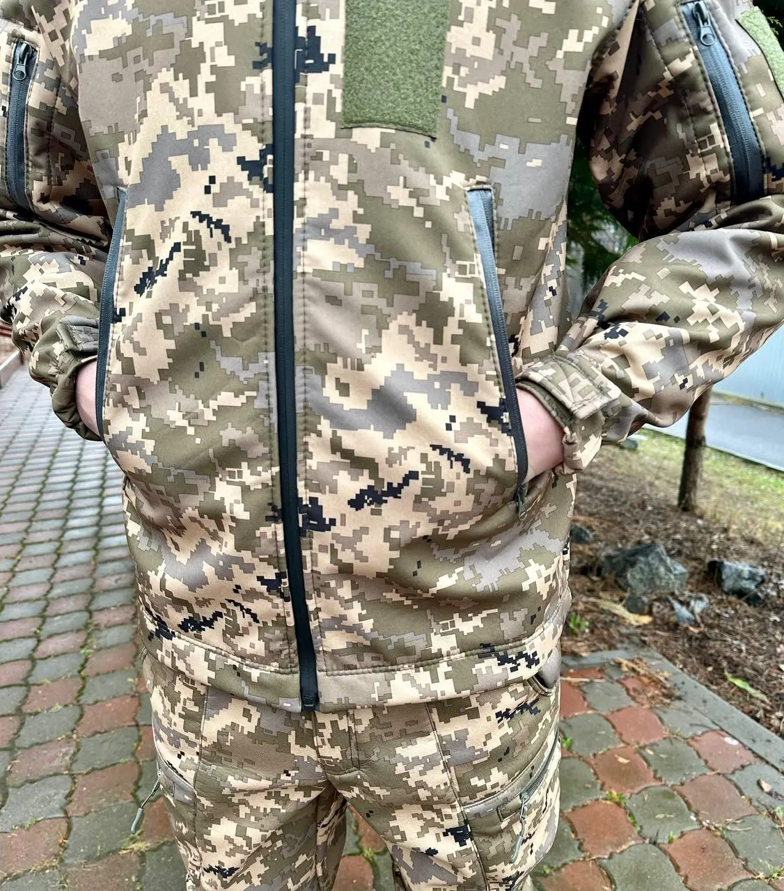Куртка softshell піксель