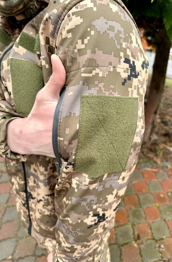 Куртка softshell піксель