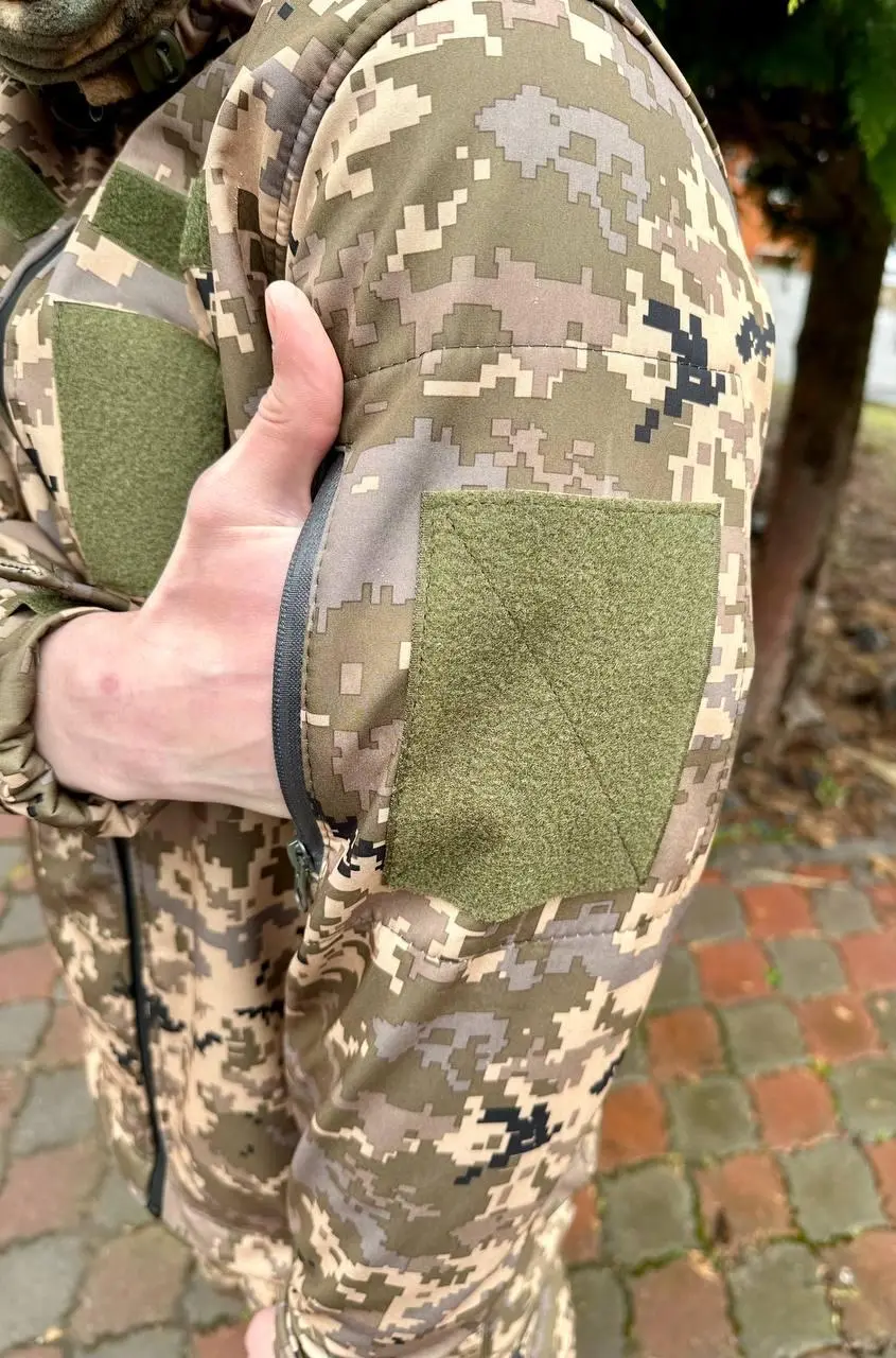 Куртка softshell піксель