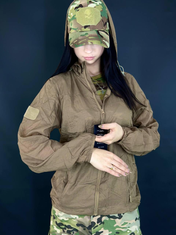 Ультралегка жіноча куртка-вітровка TACTICAL