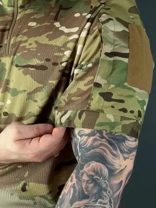 убакс мультикамз коротким рукавом cool pass
