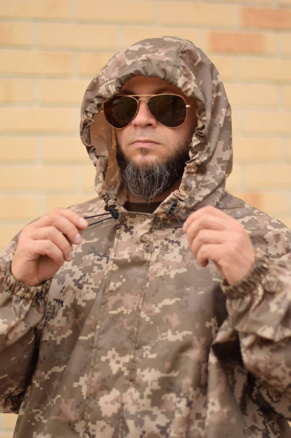 Дощовий костюм в кольорі мультикам та піксель