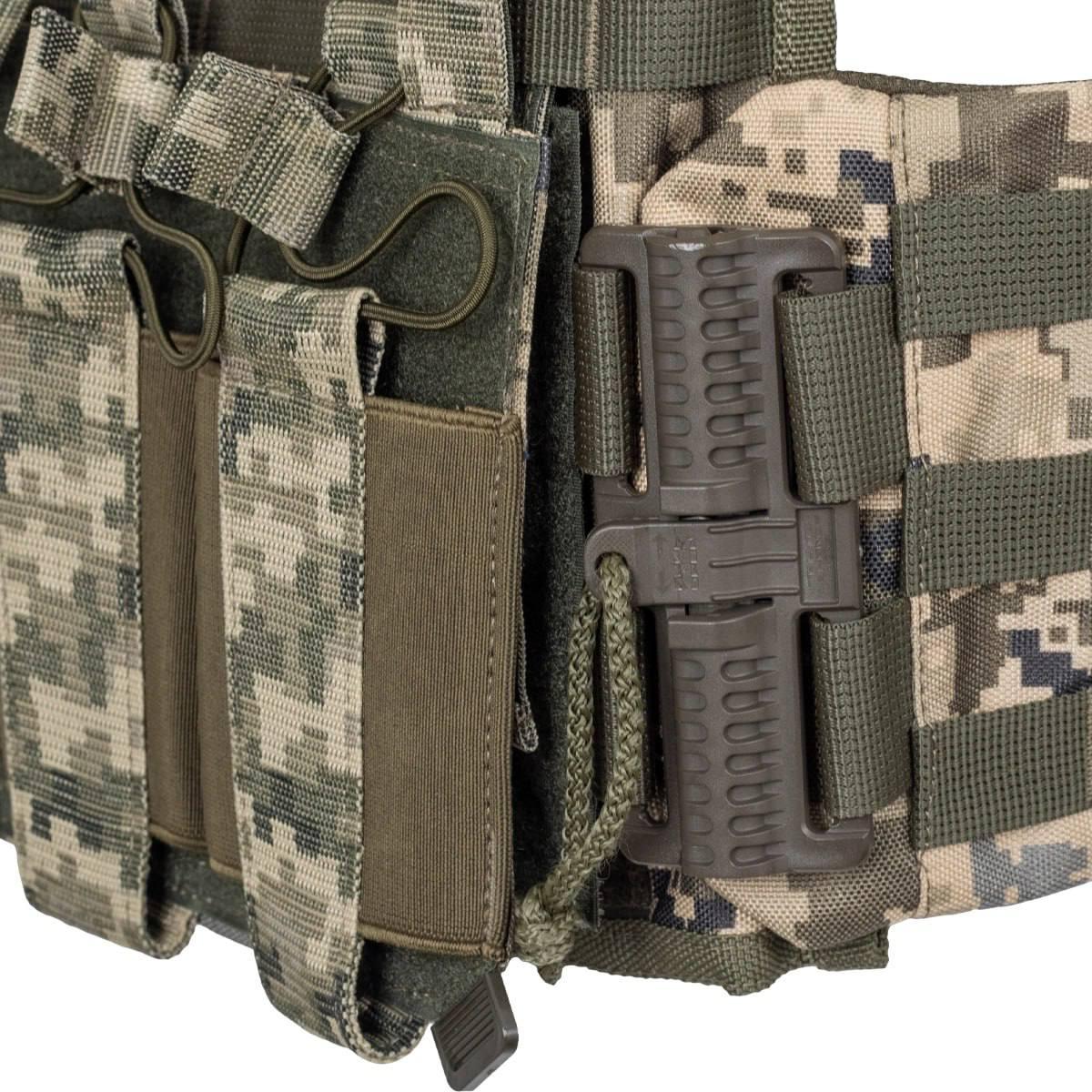 Плитоноска тактична швидкого скиду. MOLLE - Фото 8