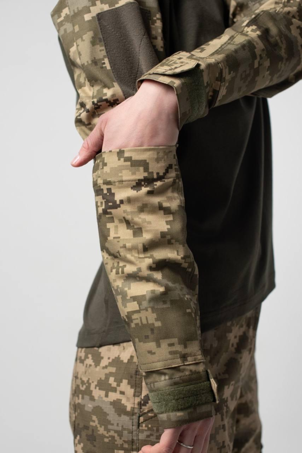 Жіноча тактична сорочка-Убакс еластан Premium mm14 Military