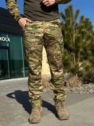 Військові штани TWILL Kayman Мультикам , Тактичні штани MTP 2.0 Спрощені Military