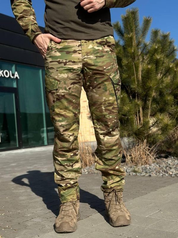 Військові штани TWILL Kayman Мультикам , Тактичні штани MTP 2.0 Спрощені Military