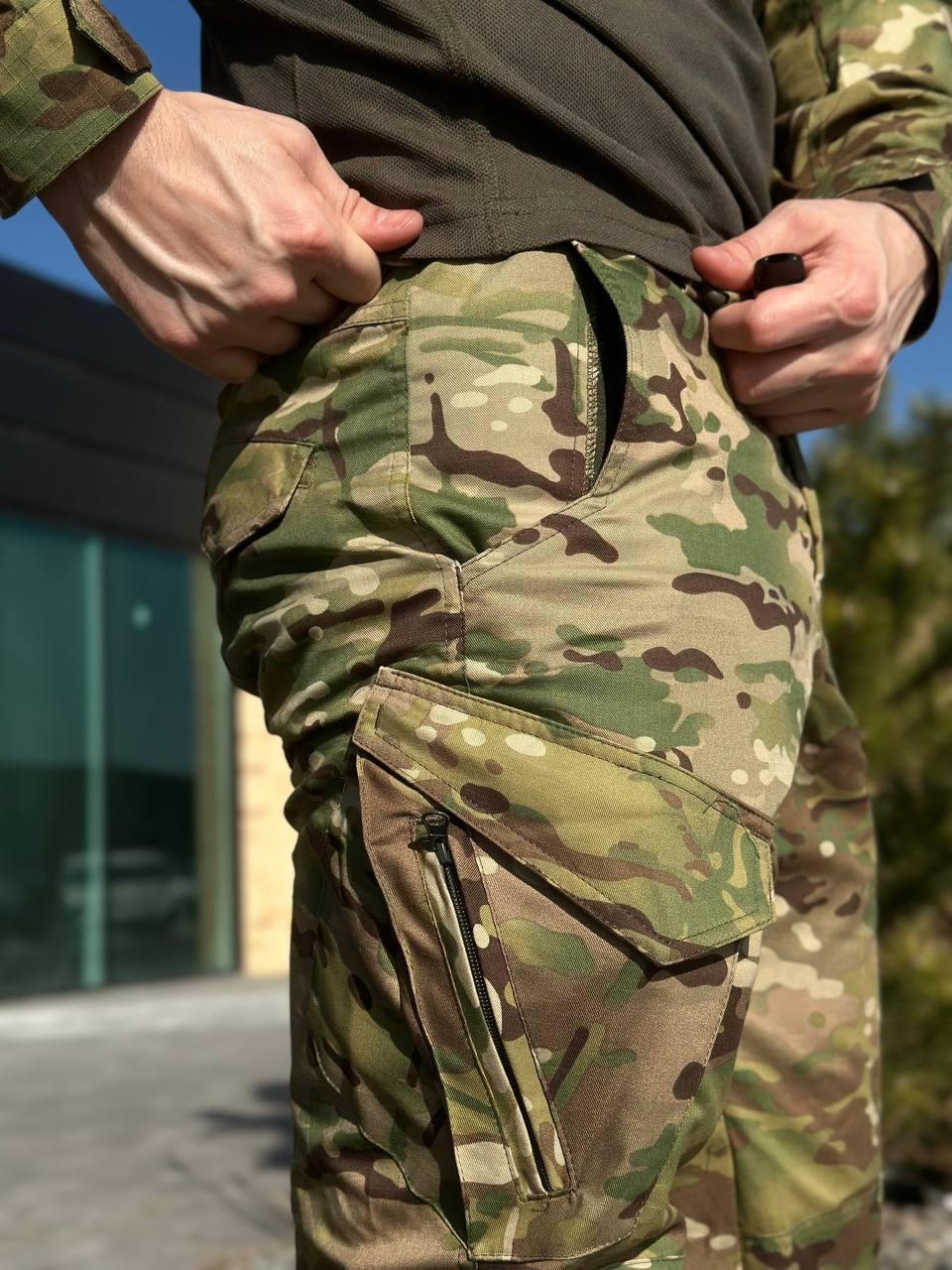 Військові штани TWILL Kayman Мультикам , Тактичні штани MTP 2.0 Спрощені Military