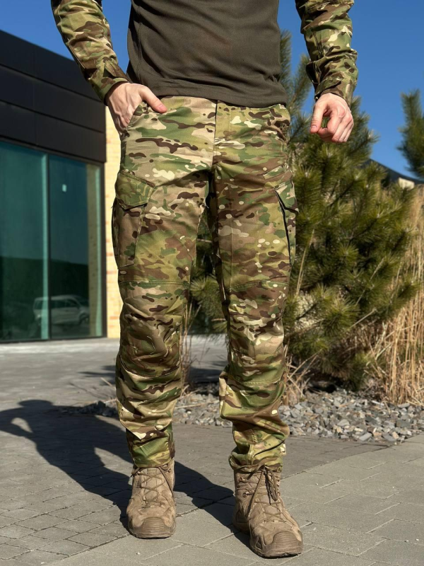 Військові штани TWILL Kayman Мультикам , Тактичні штани MTP 2.0 Спрощені Military