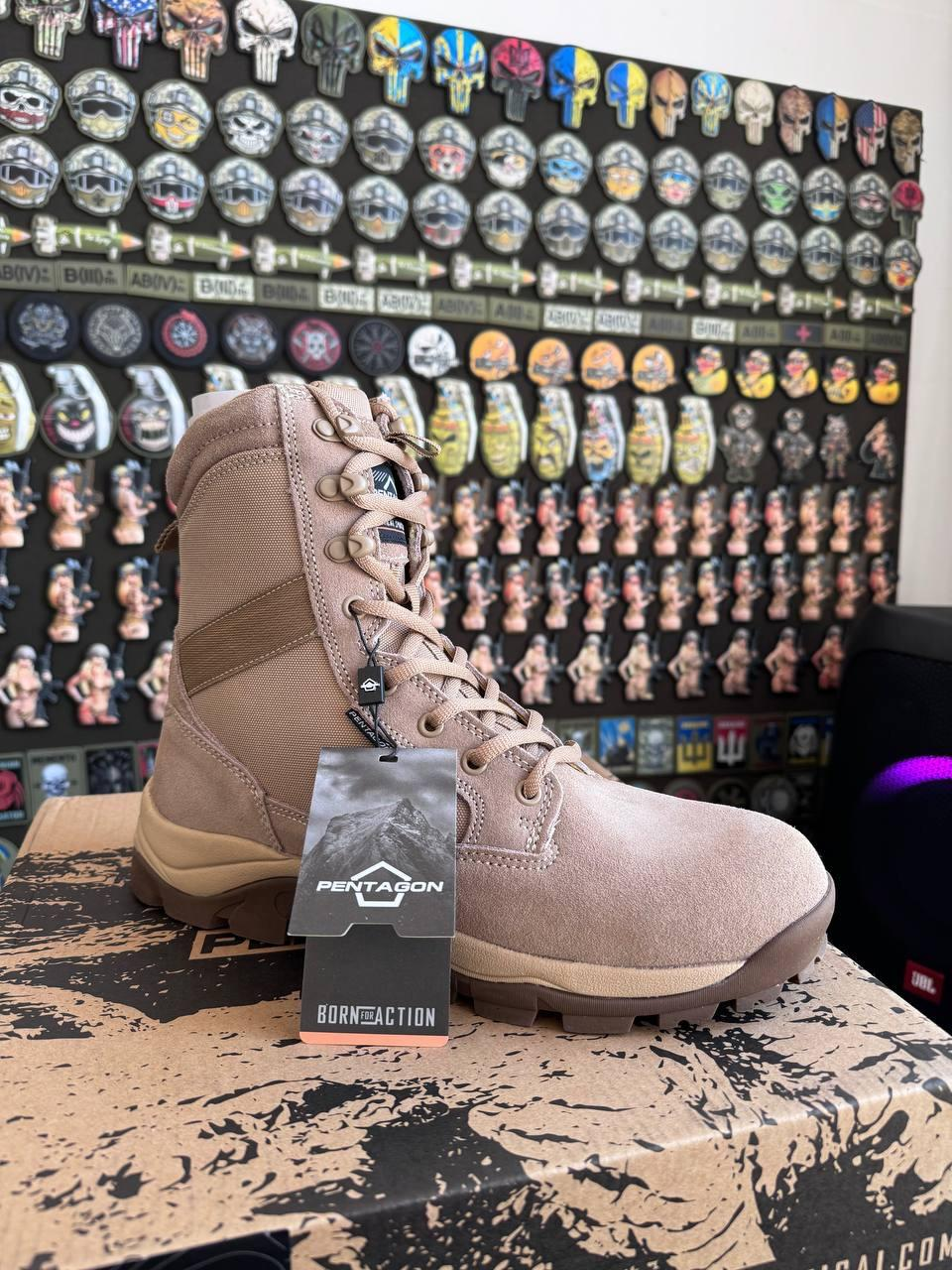 Черевики Тактичні PENTAGON Odos Suede 8" 2.0