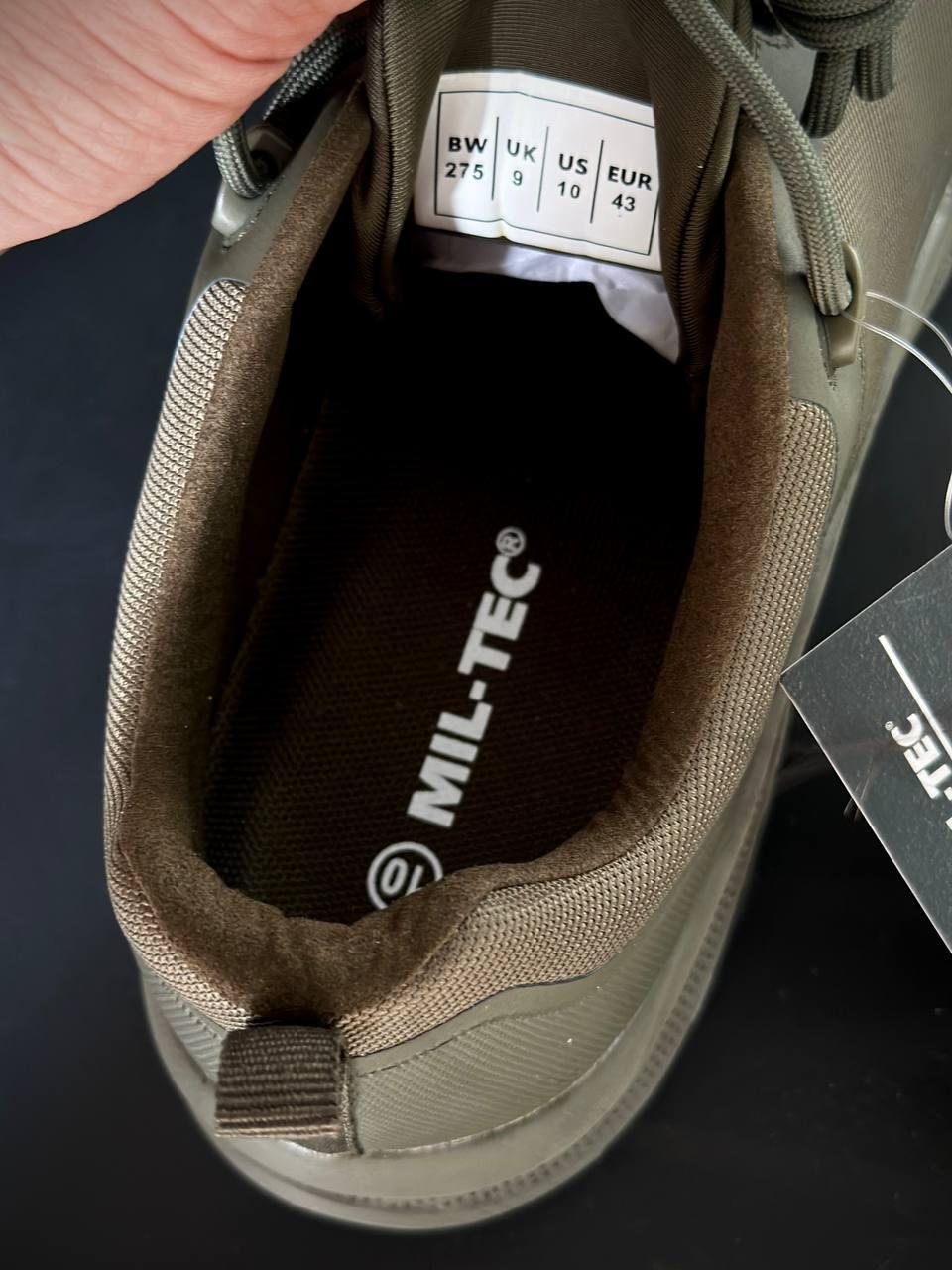 Кросівки MIL-TEC "TACTICAL SNEAKER" олива