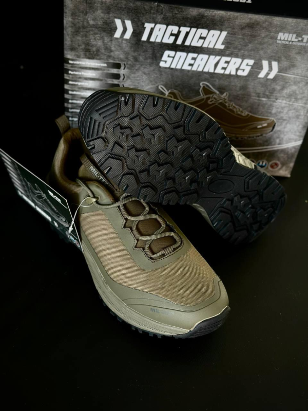 Кросівки MIL-TEC "TACTICAL SNEAKER" олива