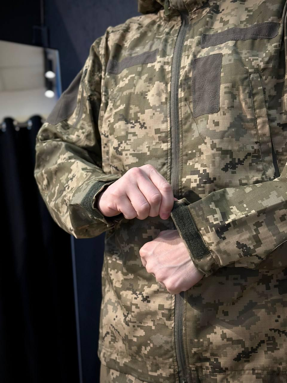 Легка Весняна Куртка Піксель Hunter De Lux TWILL mm14 Military