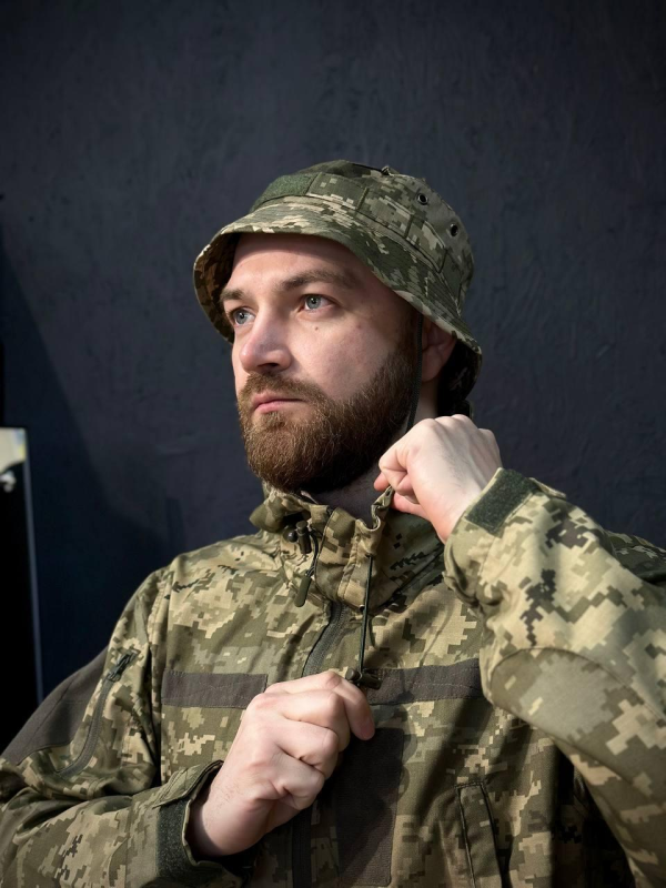 Легка Весняна Куртка Піксель Hunter De Lux TWILL mm14 Military
