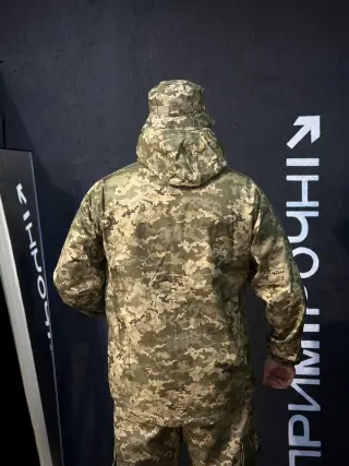 Легка Весняна Куртка Піксель Hunter De Lux TWILL mm14 Military