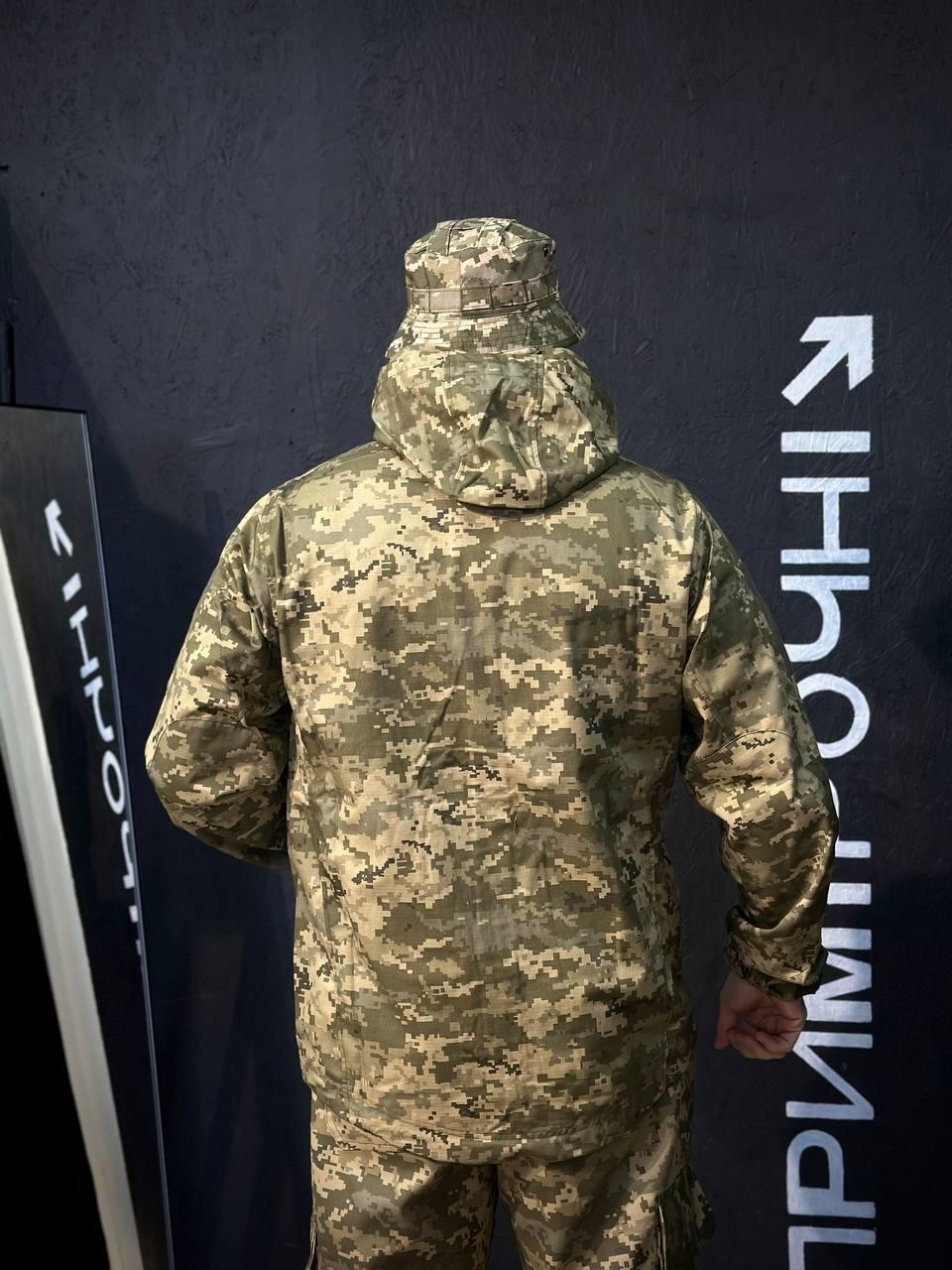 Легка Весняна Куртка Піксель Hunter De Lux TWILL mm14 Military