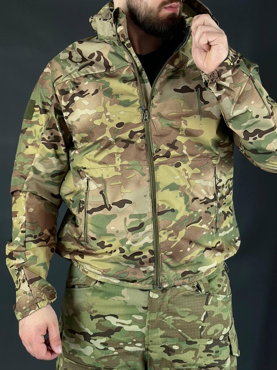 Тактична Куртка Мультикам Мембарна Сітка 3D