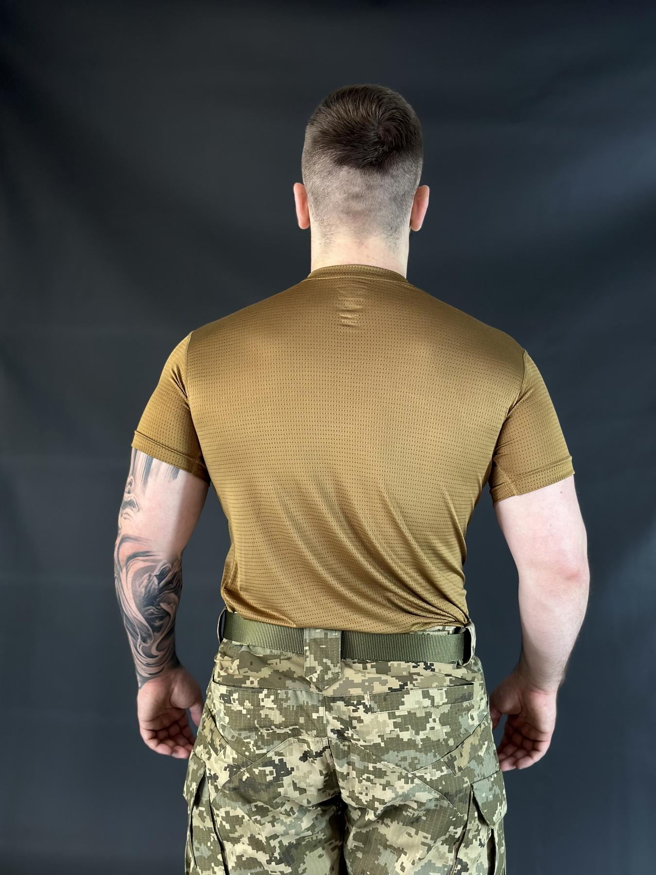 Футболка койот сітка Джерсі