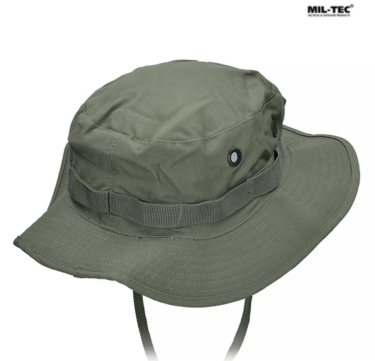 Панама тактична MIL-TEC US GI Boonie Hat Olive - Фото 6