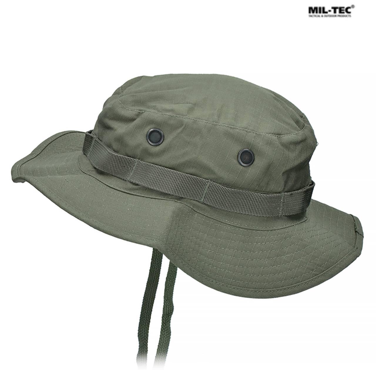 Панама тактична MIL-TEC US GI Boonie Hat Olive - Фото 7