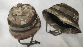 Tactical Boonie Hat with Short Brim and Mesh Inserts, Multicam v2