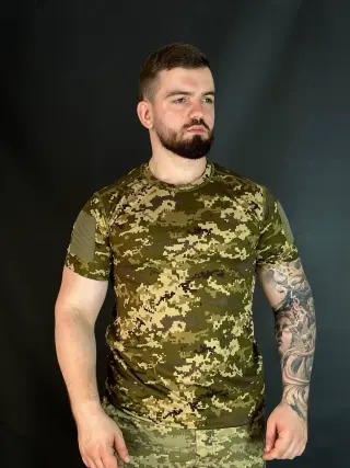 Футболка кул макс з велкро піксель R&M