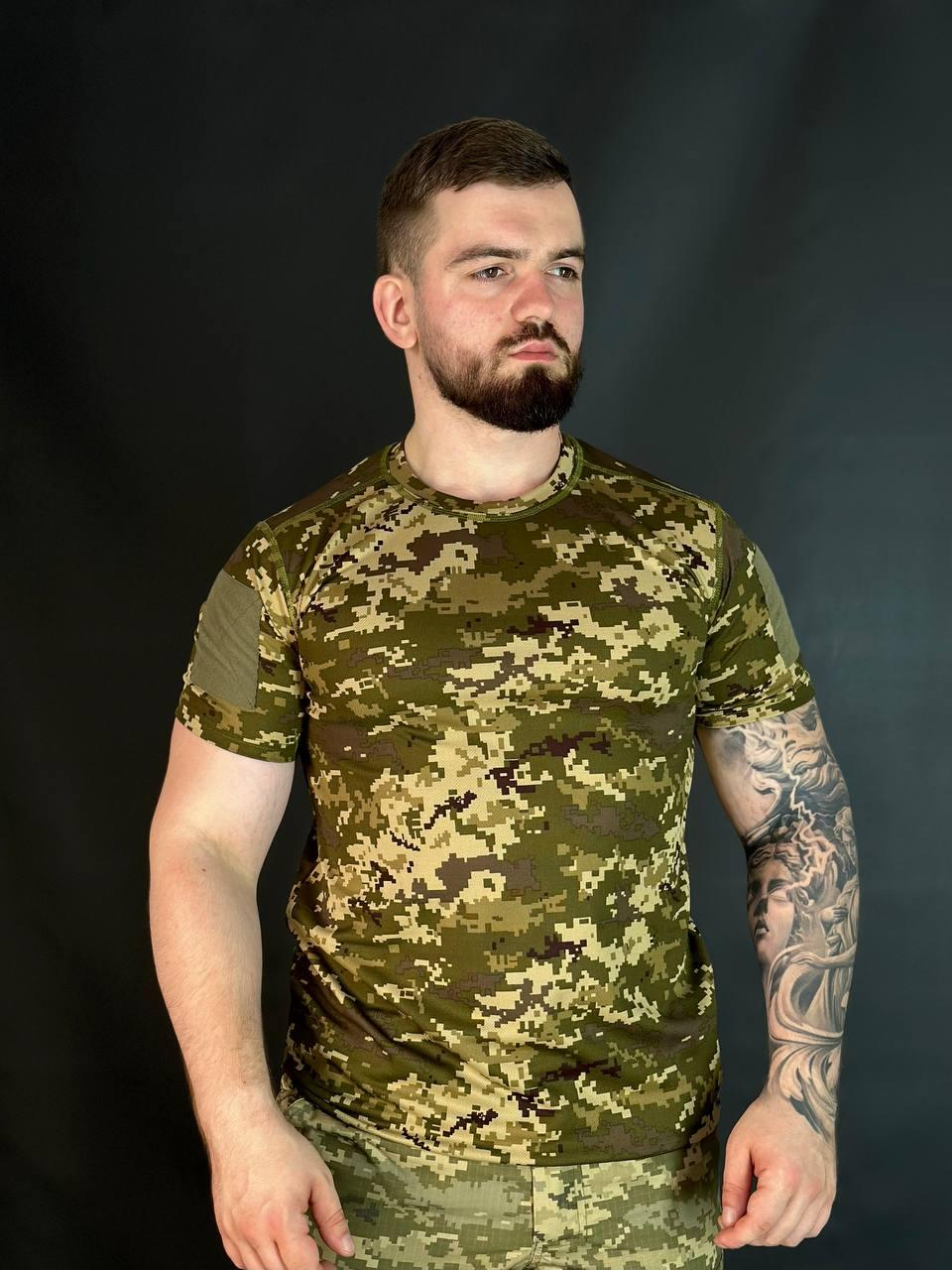 Футболка кул макс з велкро піксель R&M
