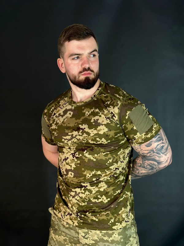 Футболка кул макс з велкро піксель R&M