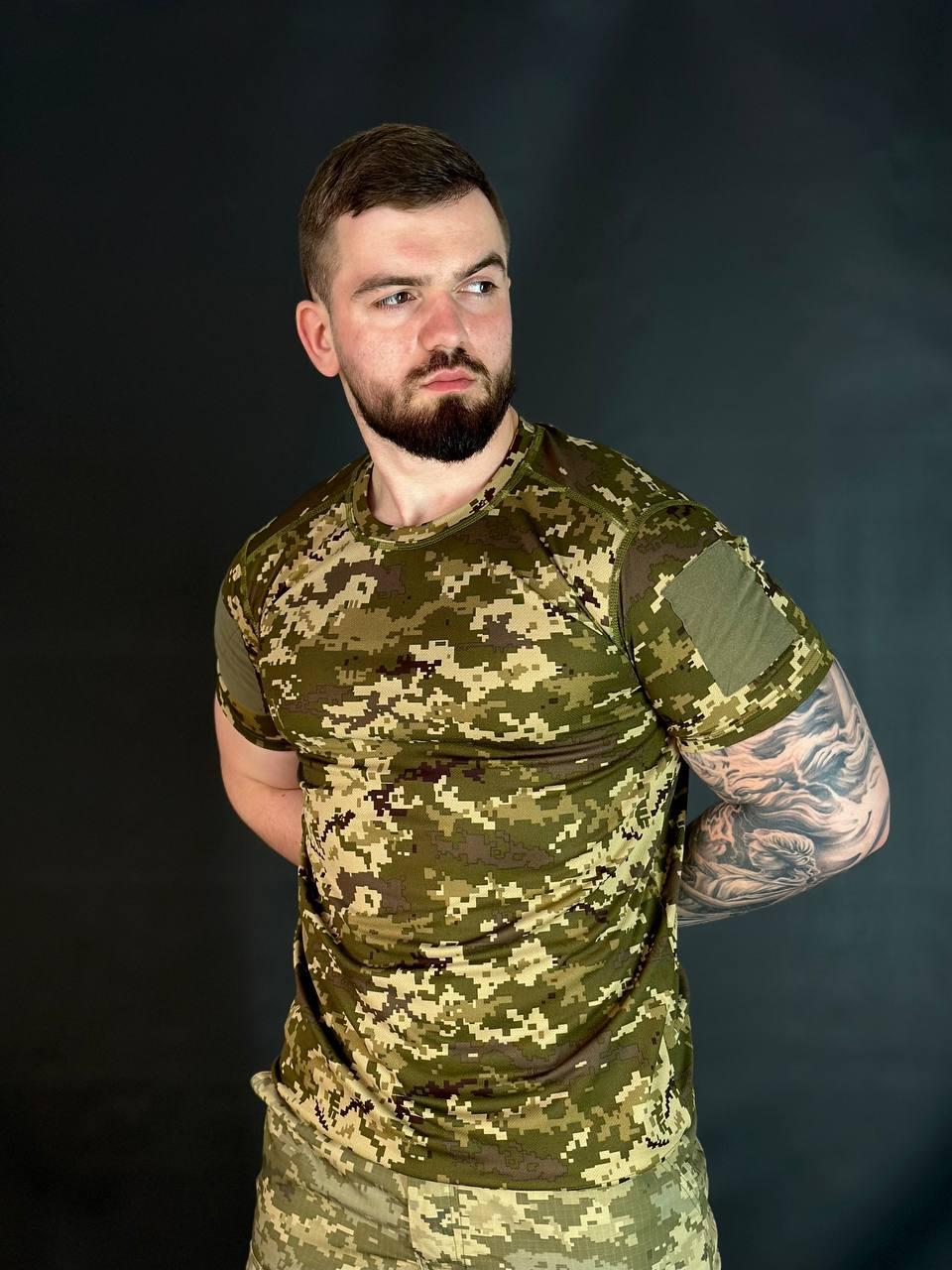 Футболка кул макс з велкро піксель R&M