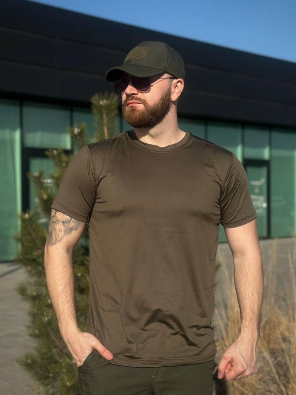 Літня Футболка Олива Джерсі Military Olive