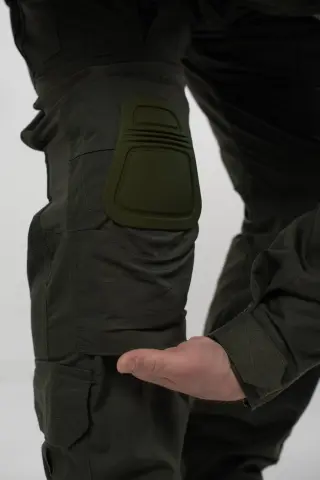 Тактичні Штани G3 з Наколінниками олива Military Olive