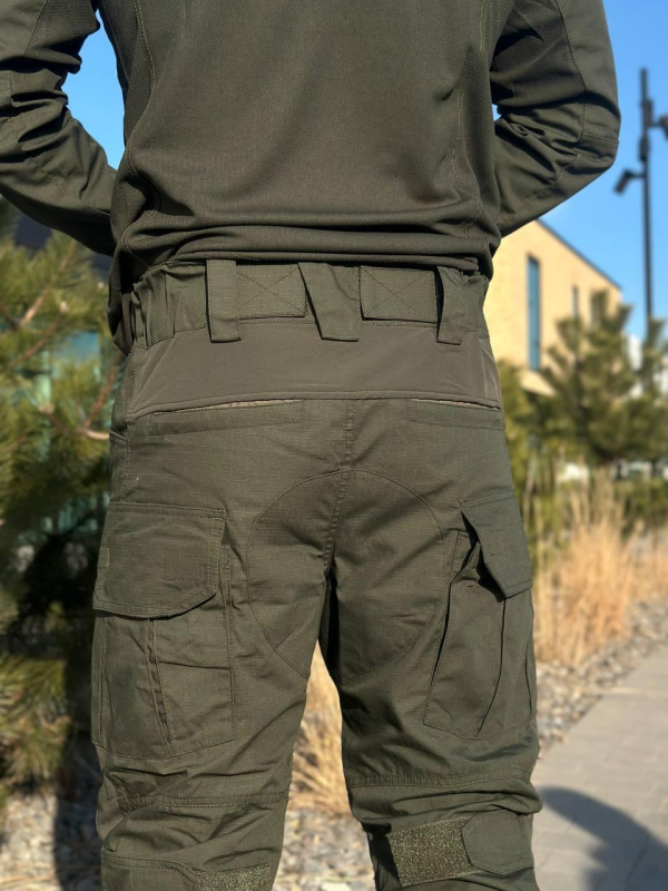 Тактичні Штани G3 з Наколінниками олива Military Olive