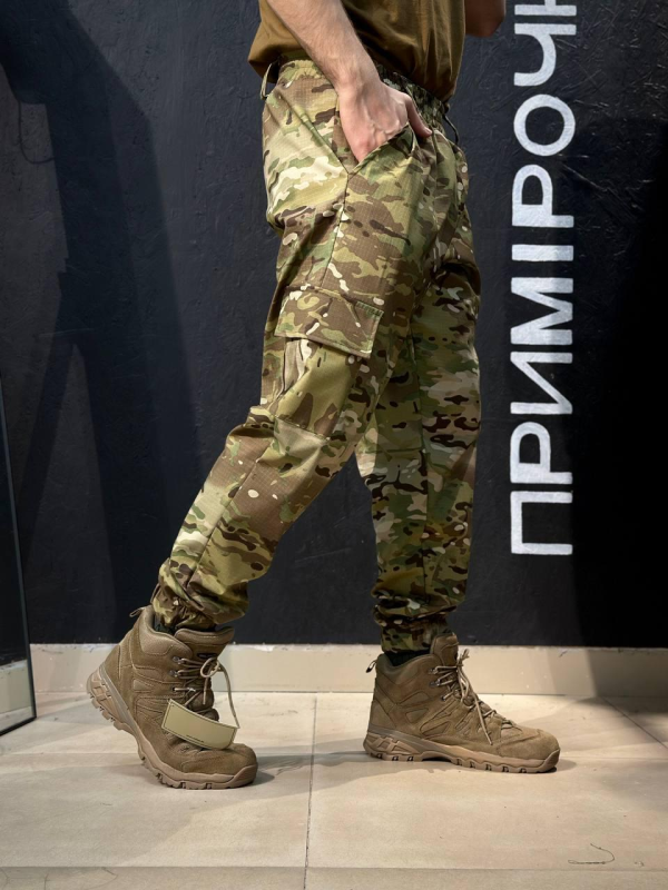Штани Джогери РіпСтоп На Резинці Мультикам Tactical MTP