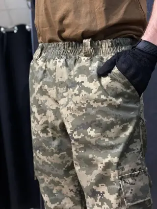 Штани Джогери РіпСтоп На Резинці Піксель Tactical мм14