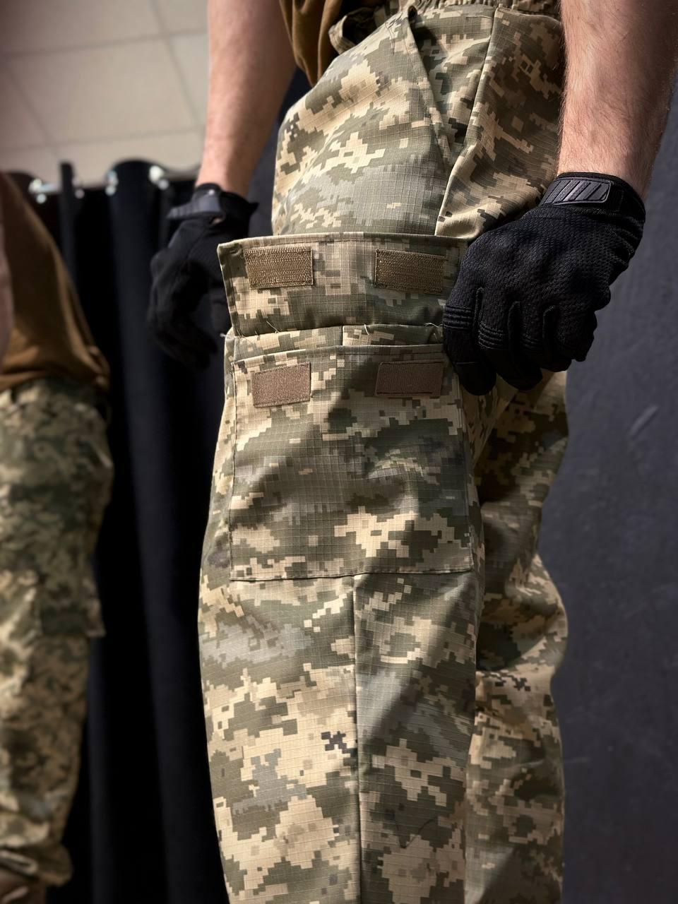 Штани Джогери РіпСтоп На Резинці Піксель Tactical мм14