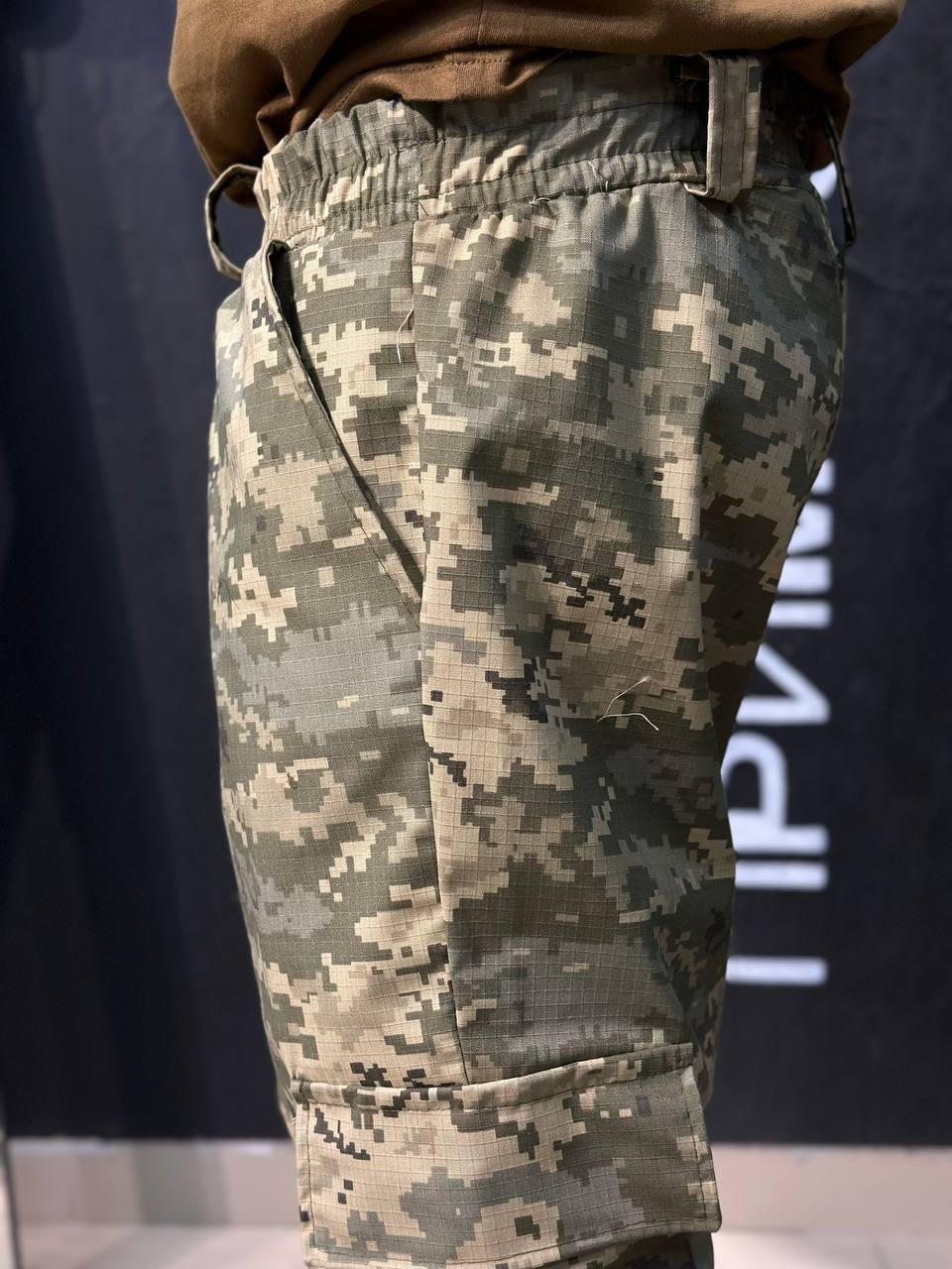 Штани Джогери РіпСтоп На Резинці Піксель Tactical мм14