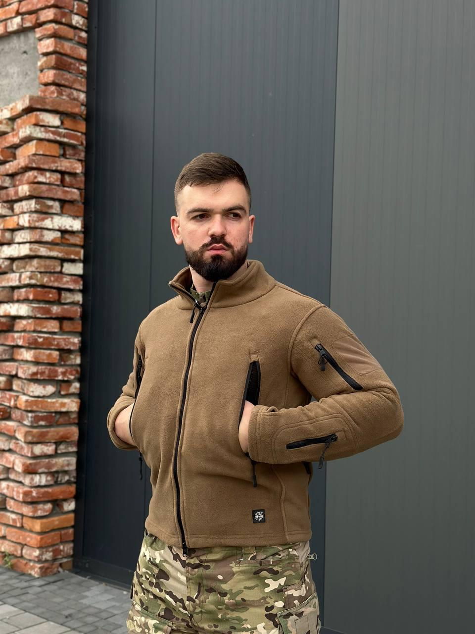 Флісова кофта койот Han Wild