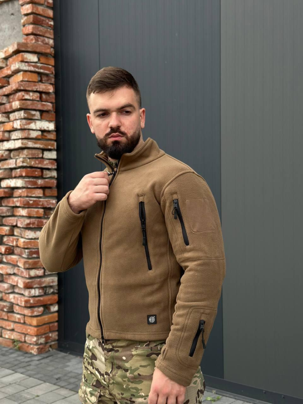 Флісова кофта койот Han Wild