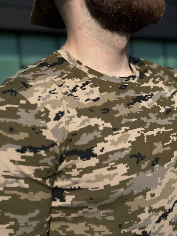 Футболка Піксель Стрейч mm14 Military