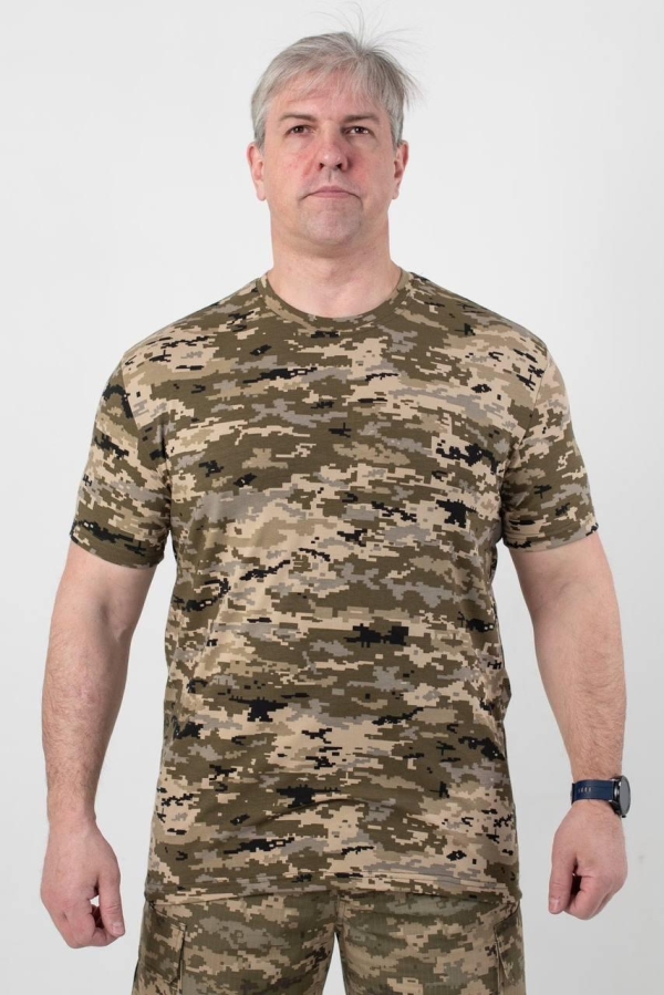 Футболка Піксель Стрейч mm14 Military