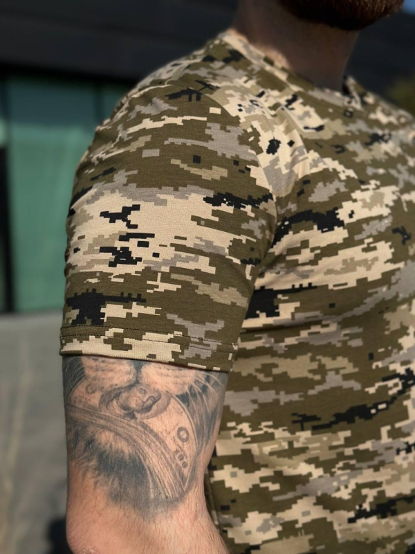 Футболка Піксель Стрейч mm14 Military