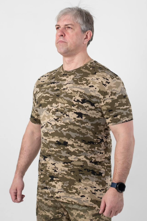 Футболка Піксель Стрейч mm14 Military