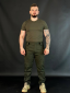 Футболка Олива Стрейч Military - Фото 4