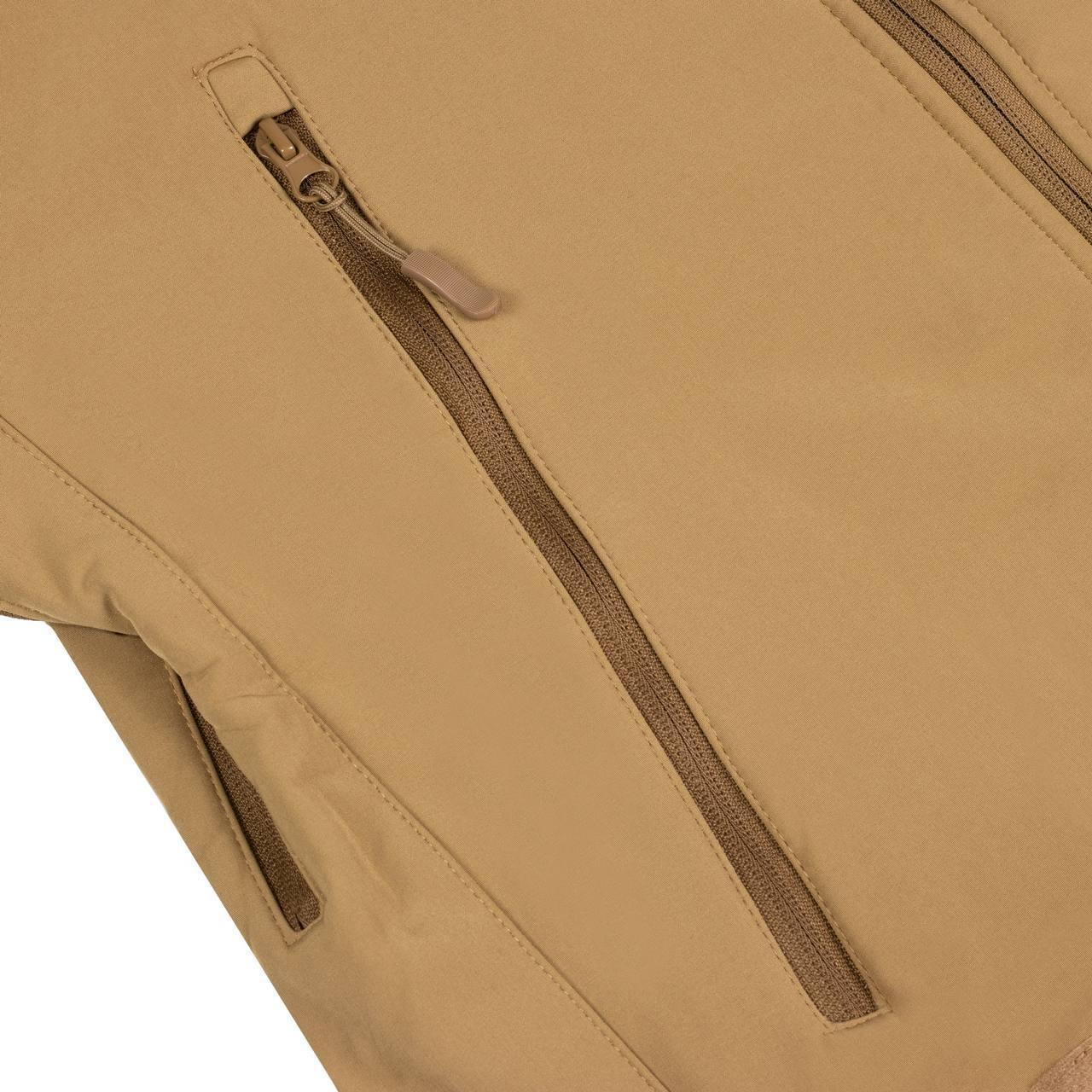 Тактична куртка ESDY SoftShell койот - Фото 6