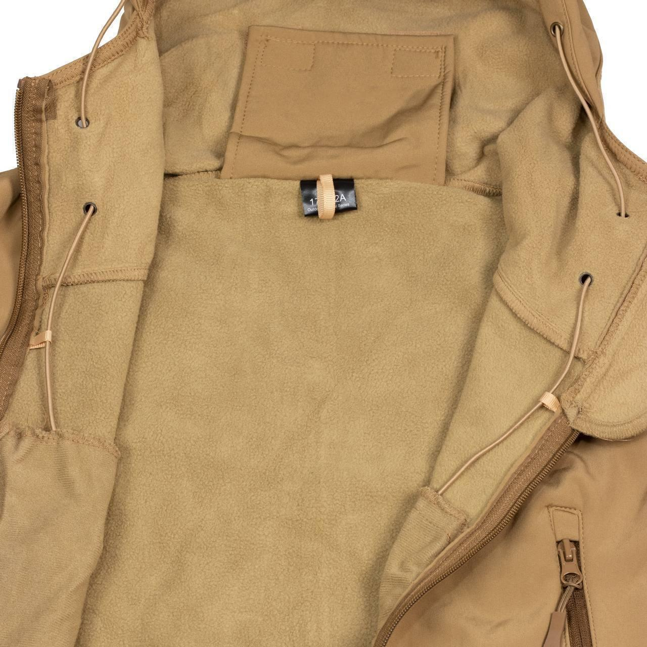 Тактична куртка ESDY SoftShell койот - Фото 9