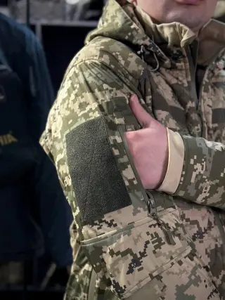 Тактична Полегшена Куртка Піксель Call Dragon 5.0 mm14 🐉 Демісезон